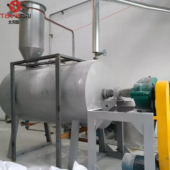Horizontal Solvent Recovery Vacuum Rake Dryer Machine for Sulphur Black