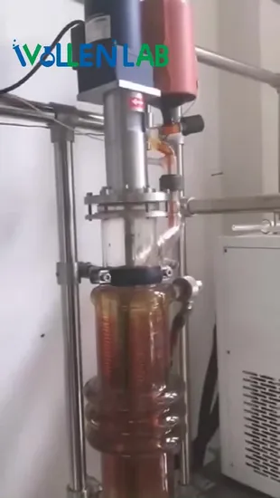 Lab 0.01 Torr Extremely Low Vacuum Pressure Molecular Still Short Path Distillation System