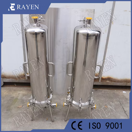 Food Grade Stainless Steel Ss Cartridge Filter Liquid Filtration Systems
